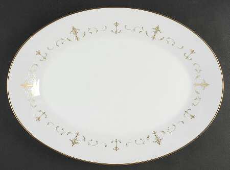 Courtney 16" Oval Serving Platter