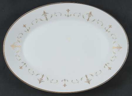 Courtney 14" Oval Serving Platter