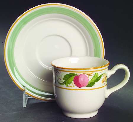 Countrywood Footed Cup & Saucer Set