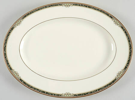 Covina 12" Oval Serving Platter
