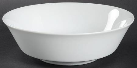 Commander White 9" Round Vegetable Bowl
