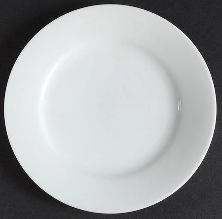 Commander White Bread & Butter Plate