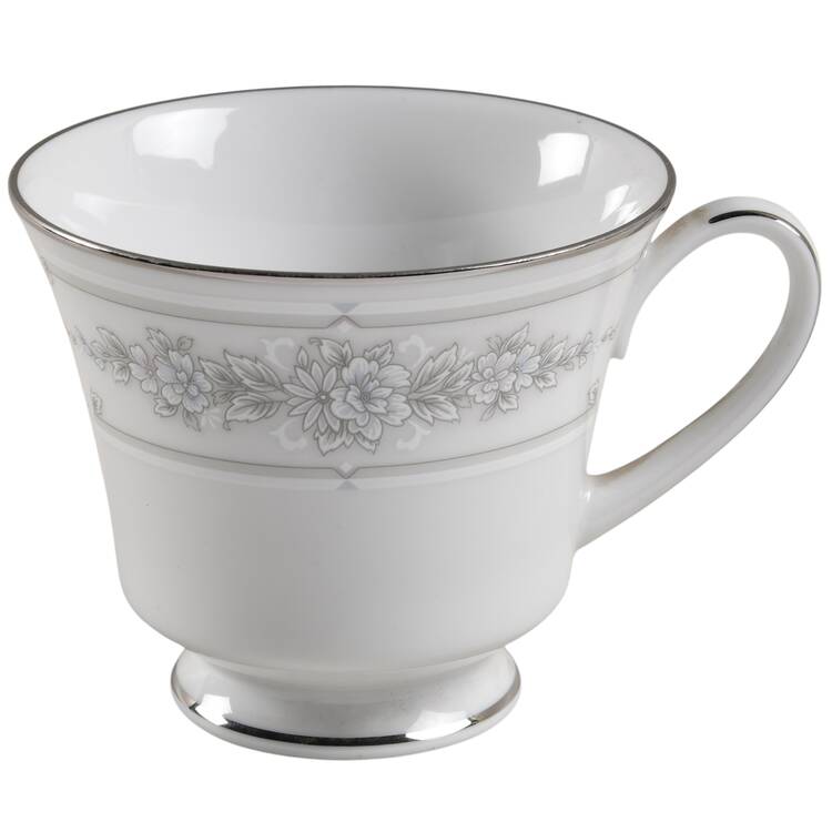 Crystal Bouquet Footed Cup