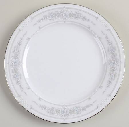 Crystal Bouquet Salad Plate