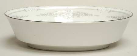 Crystal Bouquet 9" Oval Vegetable Bowl