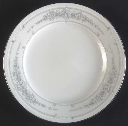 Crystal Bouquet Bread & Butter Plate
