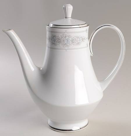 Crystal Bouquet Coffee Pot & Lid