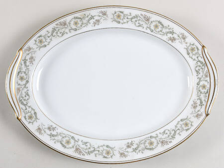 Creston 13" Oval Serving Platter