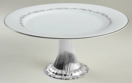 Crestmont Cake Stand with 4"-5" Metal Pedestal  Hc