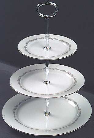 Crestmont 13 7/8"-14 1/4" 3-Tiered Serving Tray(DP,SP,BB) HC