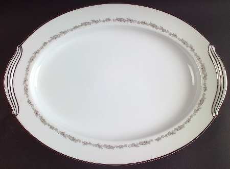 Crestmont 16" Oval Serving Platter