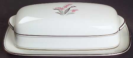 Crest 1/4 Lb Covered Butter by Noritake