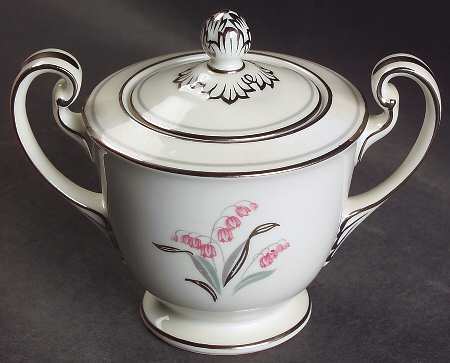 Crest Mini Sugar Bowl & Lid