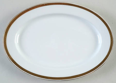 The Crete 10" Oval Serving Platter
