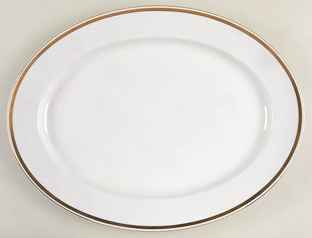 The Crete 18" Oval Serving Platter