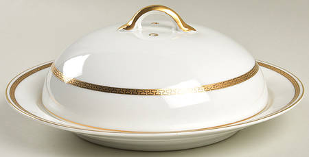 The Crete Muffin Dish & Lid