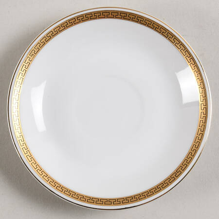 The Crete Saucer for Flat Demitasse Cup