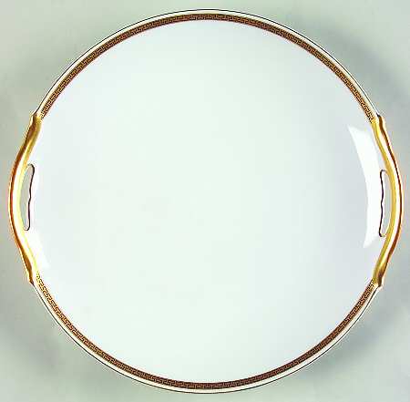 The Crete Handled Cake Plate