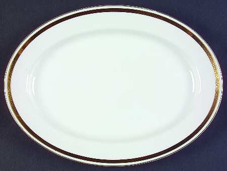 The Crete 11" Oval Serving Platter