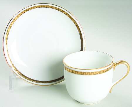 The Crete Flat Demitasse Cup & Saucer Set