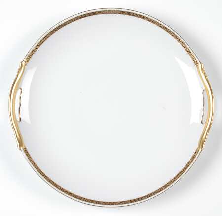 The Crete Handled Cake Plate