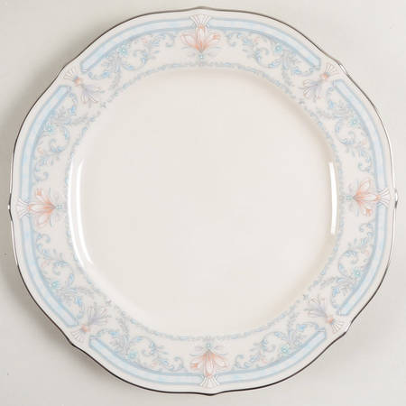Crown Flower Salad Plate