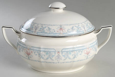 Crown Flower Oval Covered Vegetable
