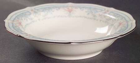Crown Flower Rim Fruit/Dessert (Sauce) Bowl