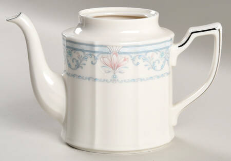 Crown Flower Tea/Coffee Pot No Lid