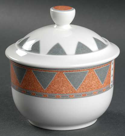 Crossways Sugar Bowl & Lid