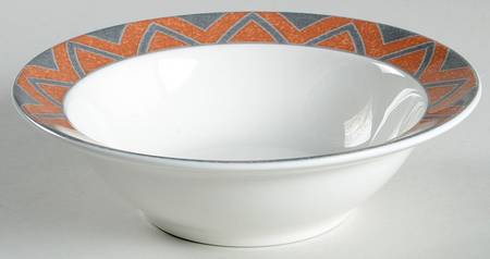 Crossways Rim Cereal Bowl