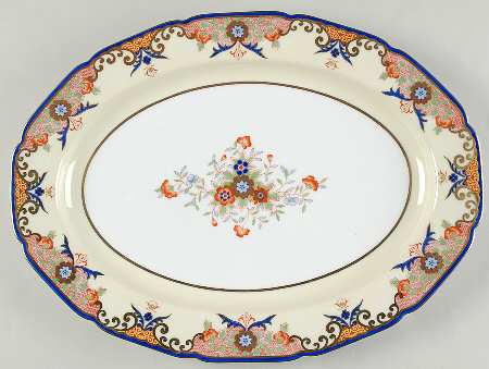 Crowndalia 16" Oval Serving Platter