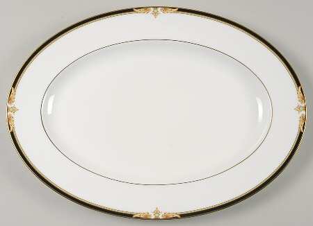 Crownpointe 14" Oval Serving Platter