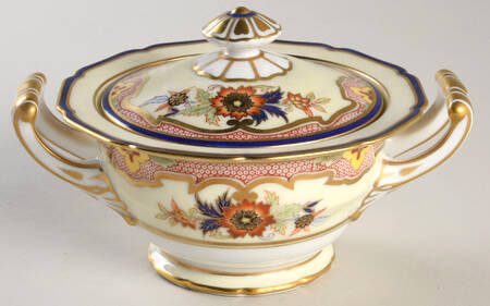 Crowndora Sugar Bowl & Lid