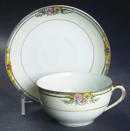 Croydon Flat Cup & Saucer Set
