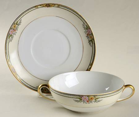 Croydon Flat Cream Soup & Saucer Set