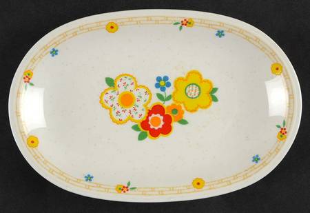 Crazy Quilt Relish/Butter Tray