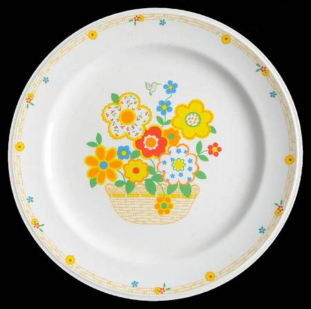 Crazy Quilt 12" Chop Plate (Round Platter)