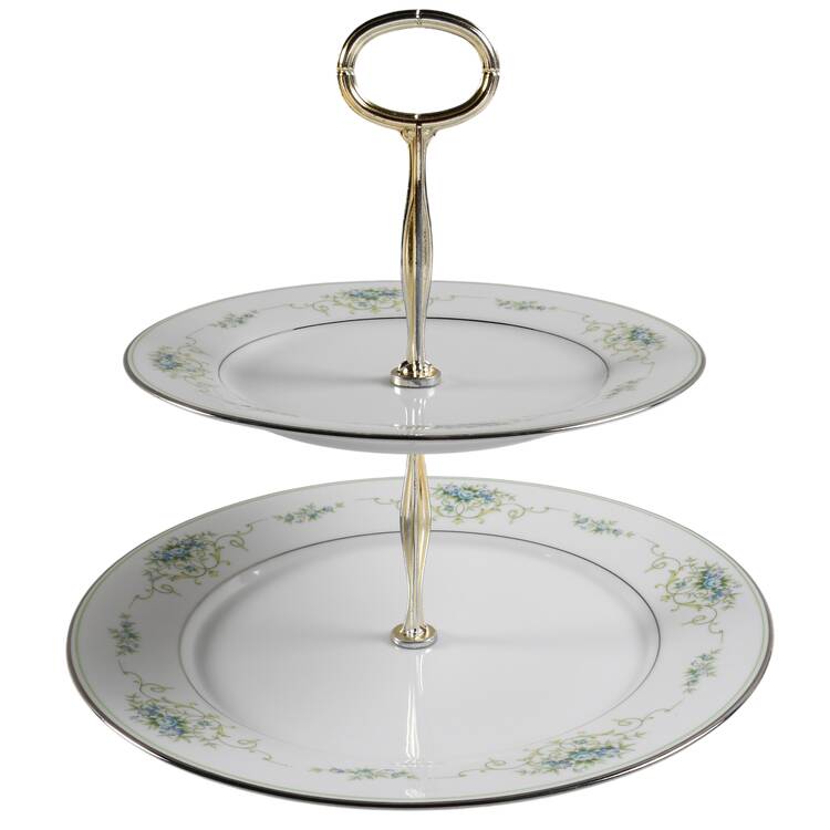 Culeton 6 5/8"-10"  2 Tiered Serving Tray (Dp, Sp) HC