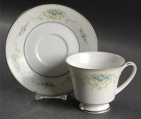 Culeton Footed Cup & Saucer Set