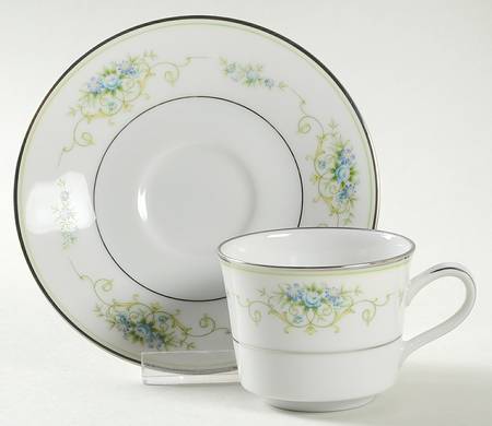 Culeton Flat Demitasse Cup & Saucer Set