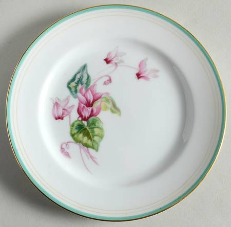 Cyclamen Bread & Butter Plate
