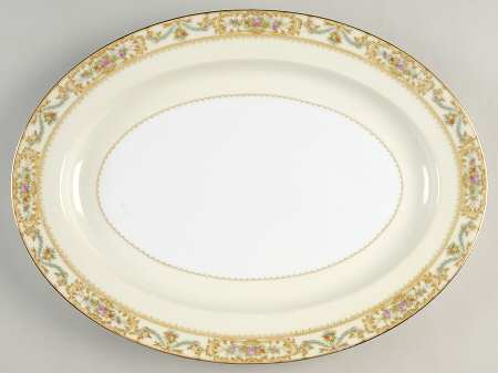 Cynara 16" Oval Serving Platter