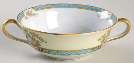 Cyrano Flat Cream Soup Bowl