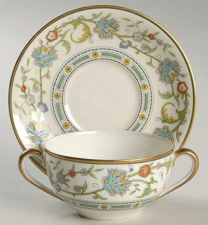 Cyril Flat Bouillon Cup & Saucer