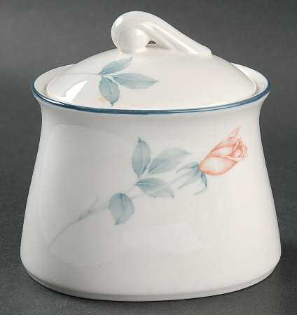 Dawn Blush Sugar Bowl & Lid