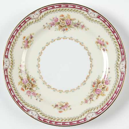 Dahlia Bread & Butter Plate
