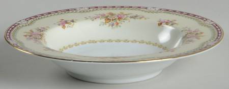 Dahlia Rim Soup Bowl