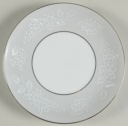 Damask Bread & Butter Plate