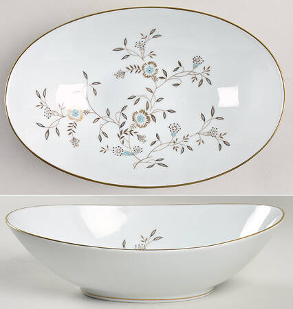 Danielle 10" Oval Vegetable Bowl